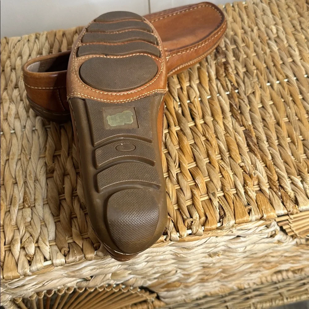 Georgia Brutini Brown Leather Loafers‎ size 8.5